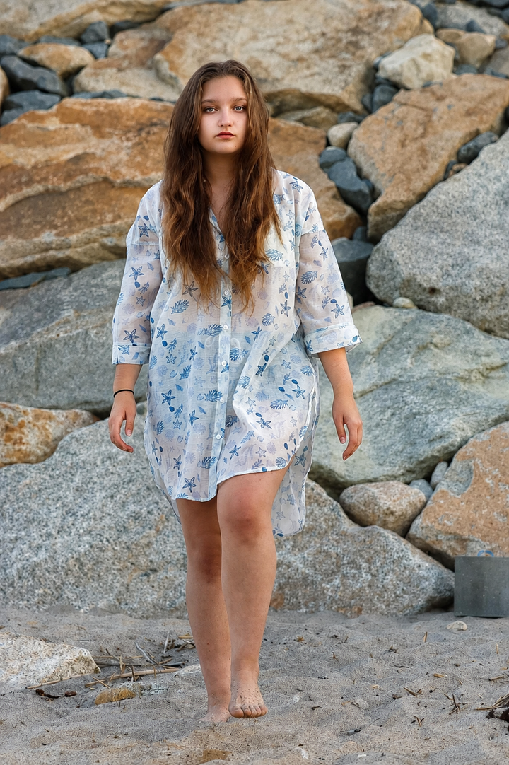 Gorgeous beach/pool cover up
