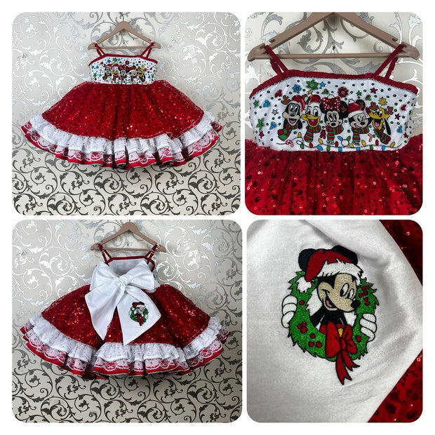 Red and sparkles