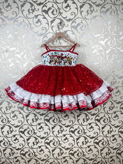 Red and sparkles