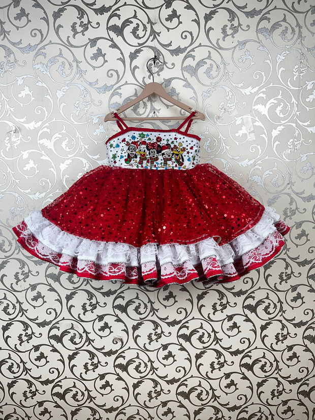 Red and sparkles